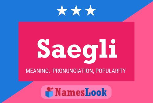 ملصق اسم Saegli