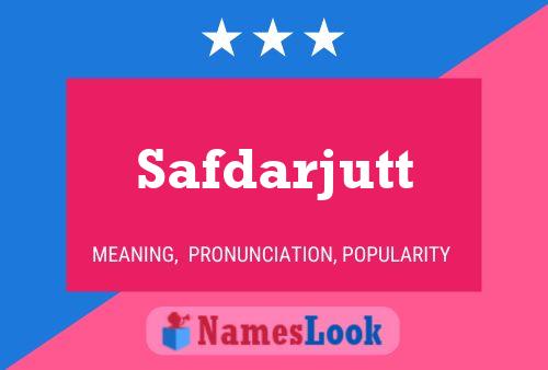 ملصق اسم Safdarjutt