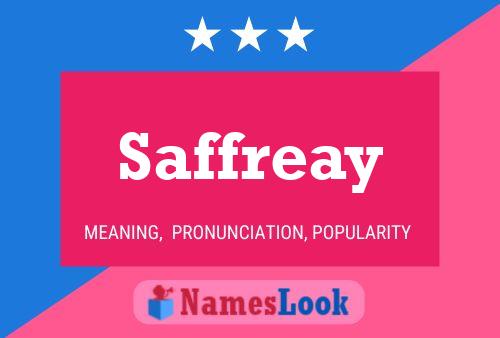 ملصق اسم Saffreay