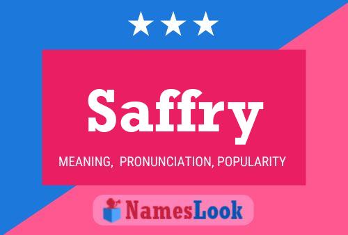 ملصق اسم Saffry