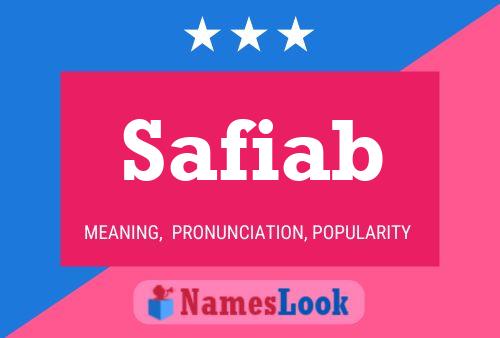 ملصق اسم Safiab