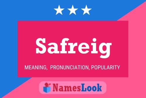 ملصق اسم Safreig