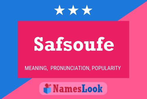 ملصق اسم Safsoufe