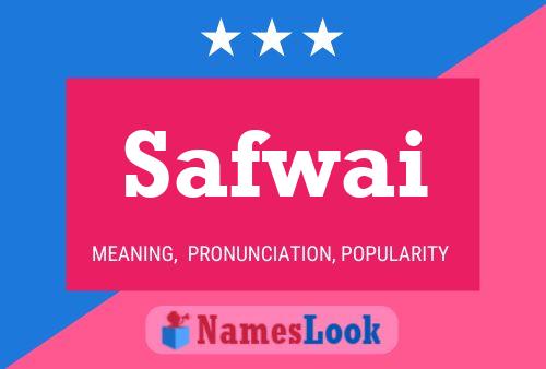 ملصق اسم Safwai