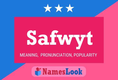 ملصق اسم Safwyt