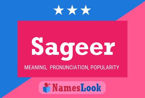 ملصق اسم Sageer