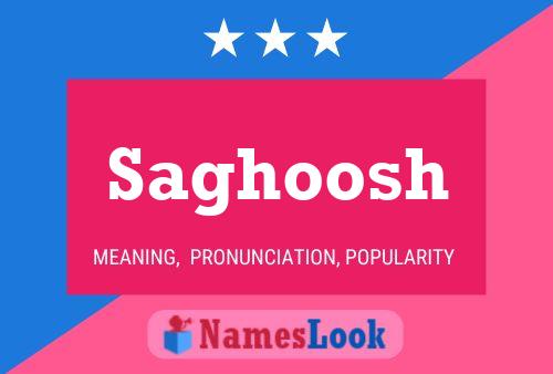 ملصق اسم Saghoosh