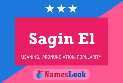 ملصق اسم Sagin El