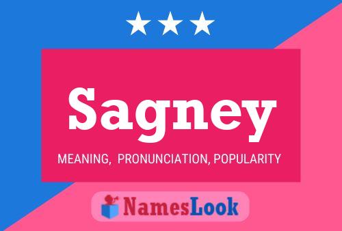 ملصق اسم Sagney