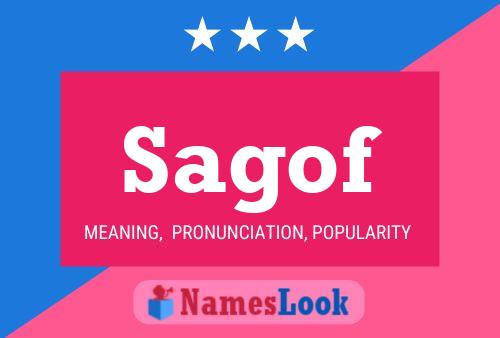 ملصق اسم Sagof