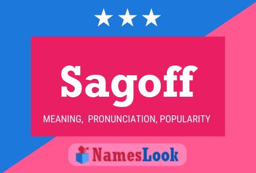 ملصق اسم Sagoff