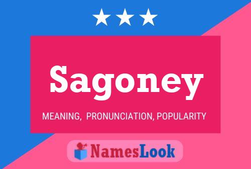 ملصق اسم Sagoney