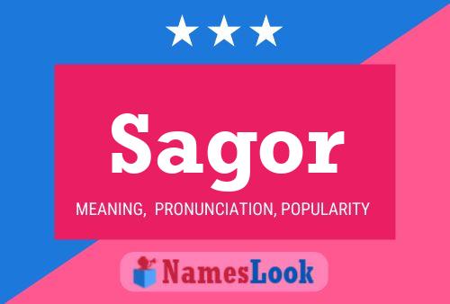 ملصق اسم Sagor