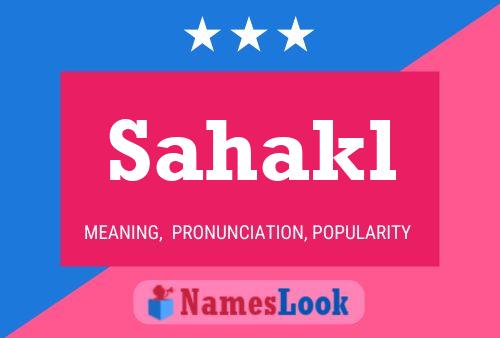 ملصق اسم Sahakl