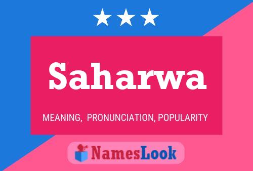 ملصق اسم Saharwa