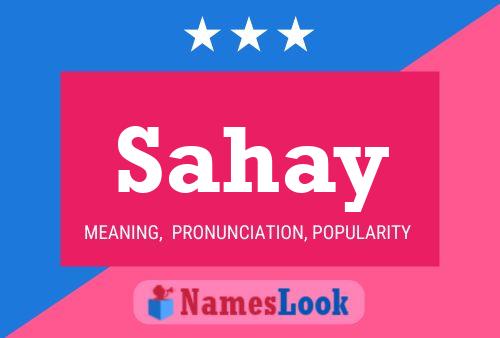 ملصق اسم Sahay