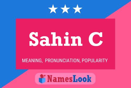 ملصق اسم Sahin C