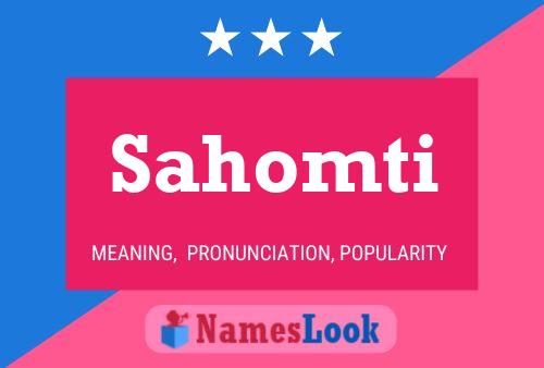 ملصق اسم Sahomti