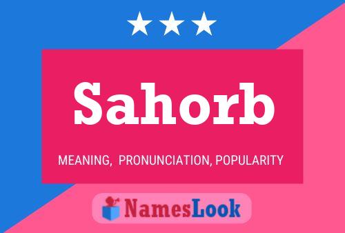 ملصق اسم Sahorb