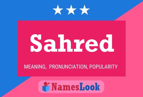 ملصق اسم Sahred