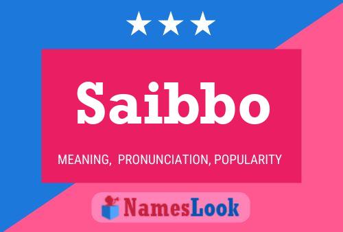 ملصق اسم Saibbo