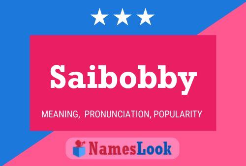 ملصق اسم Saibobby