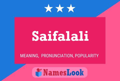 ملصق اسم Saifalali