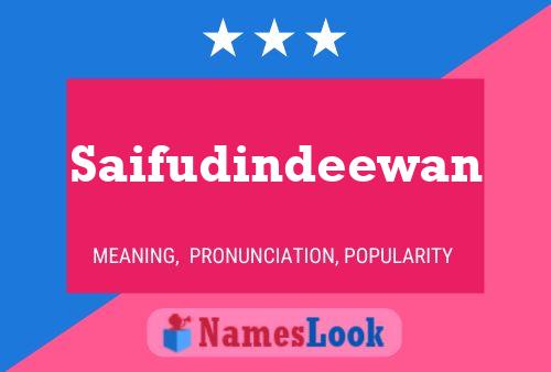 ملصق اسم Saifudindeewan