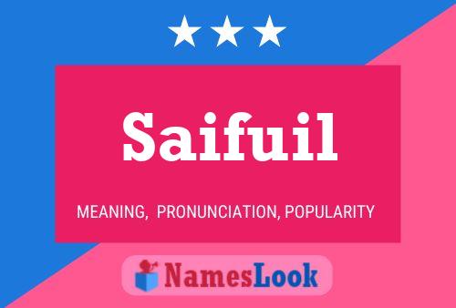 ملصق اسم Saifuil