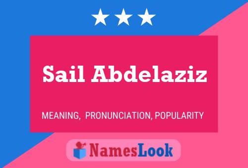 ملصق اسم Sail Abdelaziz