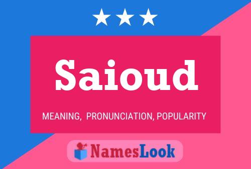 ملصق اسم Saioud