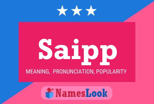 ملصق اسم Saipp