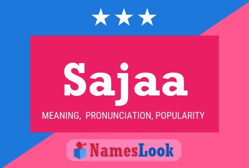 ملصق اسم Sajaa