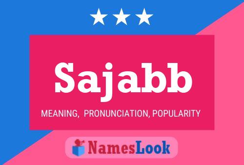 ملصق اسم Sajabb