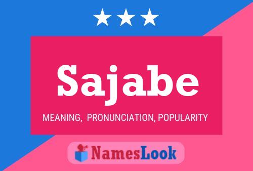 ملصق اسم Sajabe