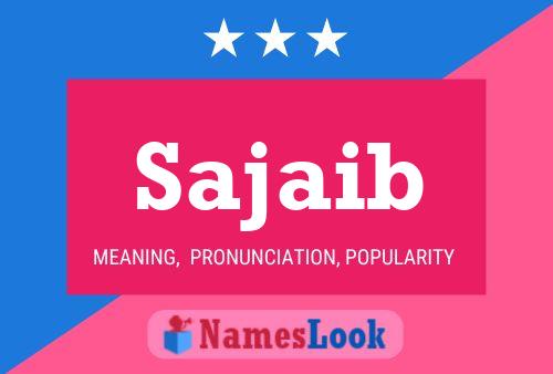 ملصق اسم Sajaib