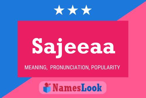 ملصق اسم Sajeeaa