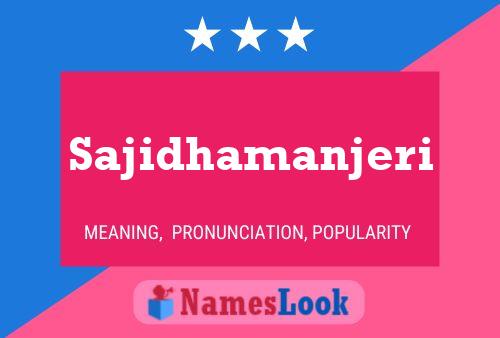 ملصق اسم Sajidhamanjeri