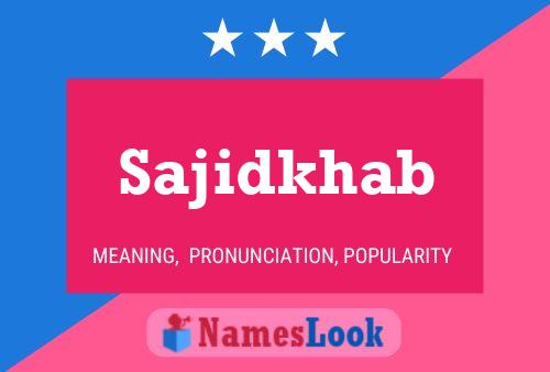 ملصق اسم Sajidkhab