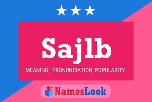 ملصق اسم Sajlb