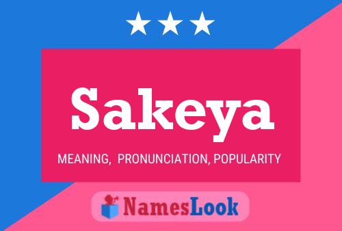 ملصق اسم Sakeya