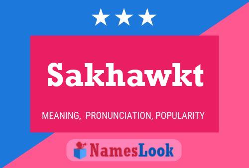 ملصق اسم Sakhawkt