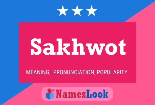 ملصق اسم Sakhwot