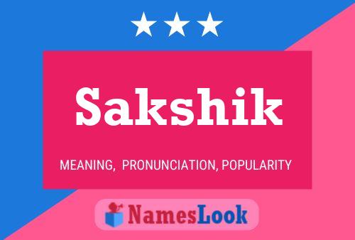 ملصق اسم Sakshik