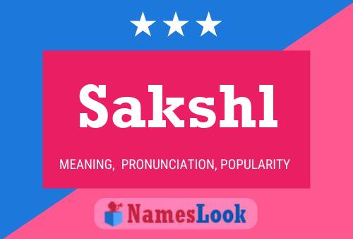 ملصق اسم Sakshl