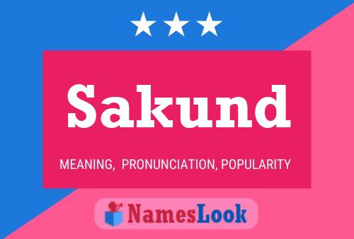 ملصق اسم Sakund