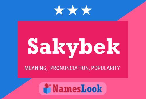 ملصق اسم Sakybek