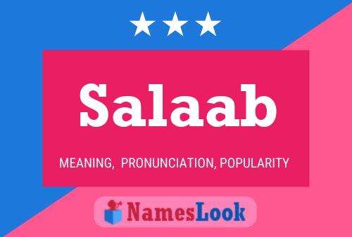 ملصق اسم Salaab