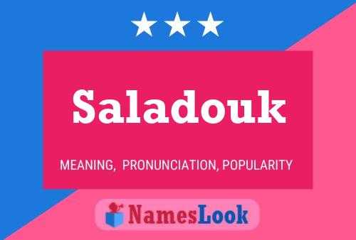 ملصق اسم Saladouk