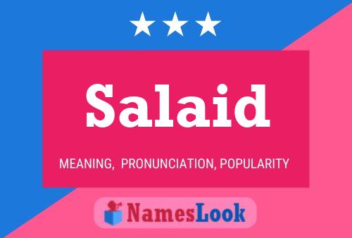 ملصق اسم Salaid